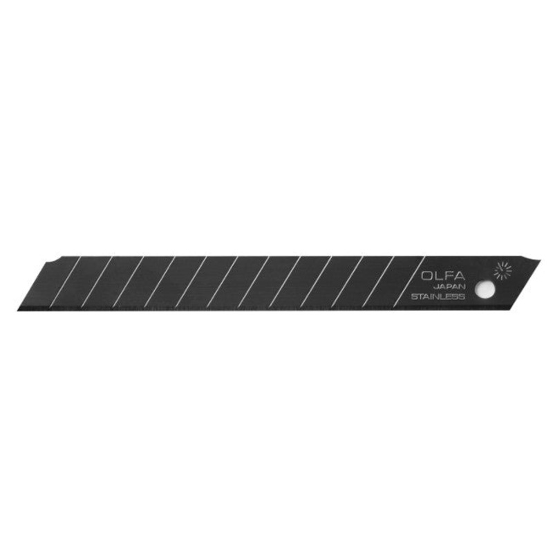 Olfa (280) 9282 9mm stainless steel snap-off blades, 50 pack (AB-50S)