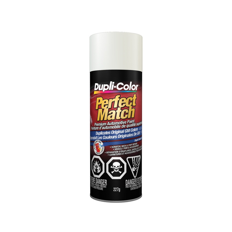 Sherwin Williams (435) CBGM0338 Dupli-Color Perfect Match, White, 226 g