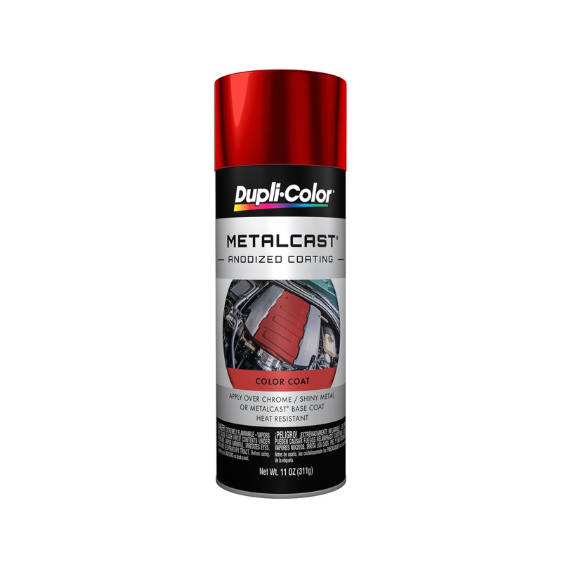 Sherwin Williams (435) CMC200 Dupli-Color Metalcast Anodized Coating, Red, 311 g