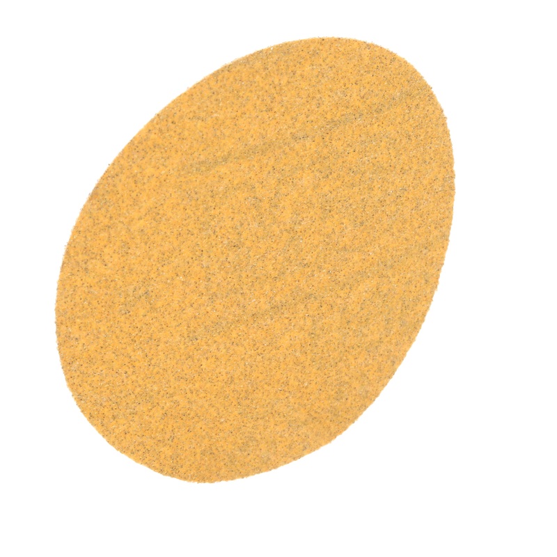 3M (815) 00921 3M Hookit Gold Disc, 236U, 00921, P80, C-weight, 3 in (7.62 cm), Colour: Yellow, 3M Stock No. 7100030960