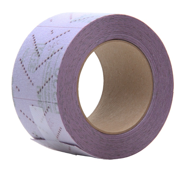 3M (815) 31489 3M Cubitron II Hookit Clean Sanding Sheet Rolls 737U, Colour: Purple, 3M Stock No. 7100141494