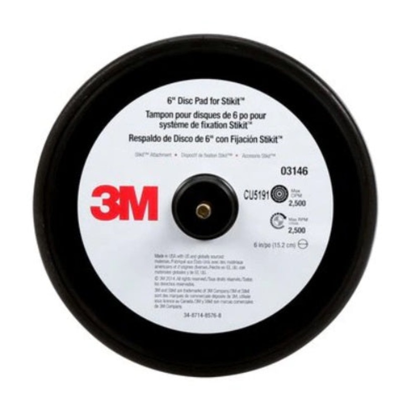 3M (815) PN03146 3M Stikit Abrasive Disc Pad, 3146B, 6 in, 10 per case, 3M Stock No. 7100190987