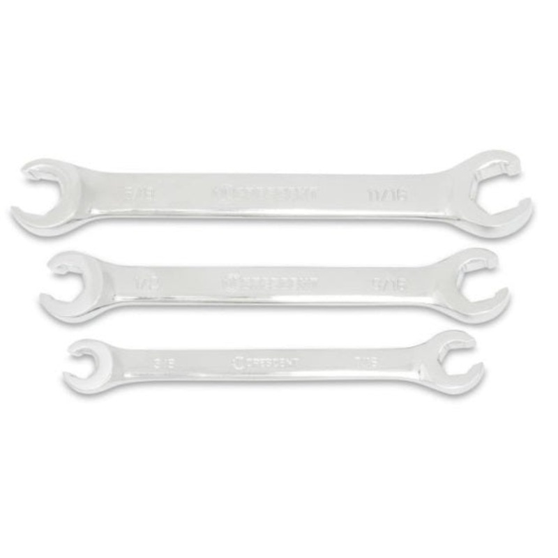 Apex Tool (442) CFNWS0-05 Crescent 3 Piece SAE Flare Nut Wrench Set