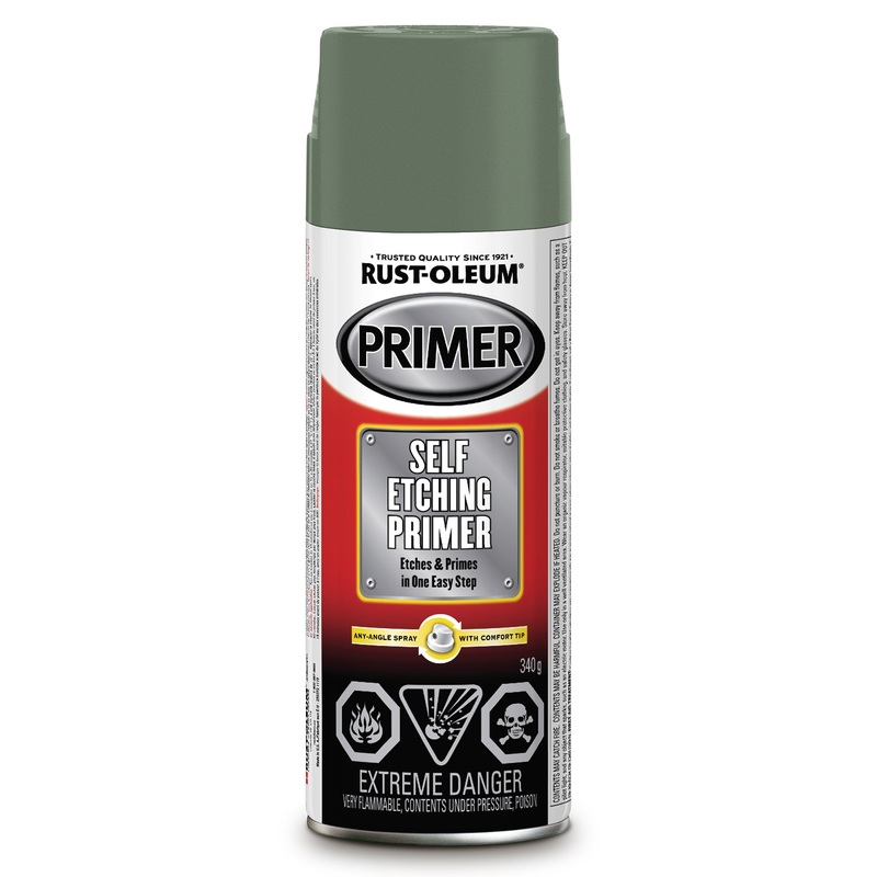 Rust-Oleum (210) 257736 Rust-Oleum AUTOMOBILE Self-Etching Primer 340 g- GREY GREEN