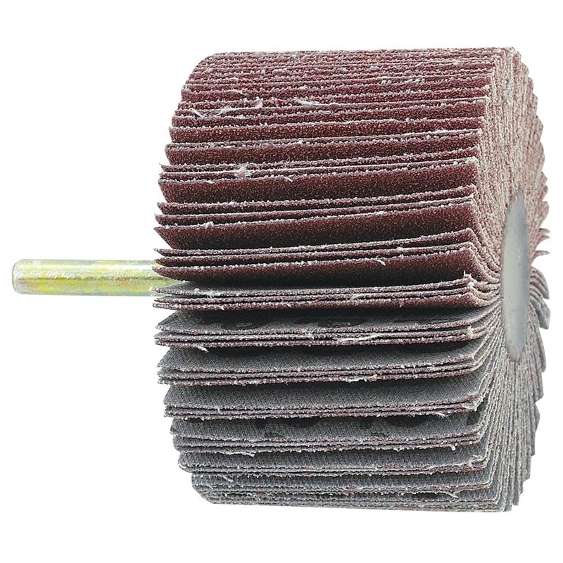 SureWerx (545) 560125 JET A120 1/4" Shaft Mounted Flapwheel - 1 x 1