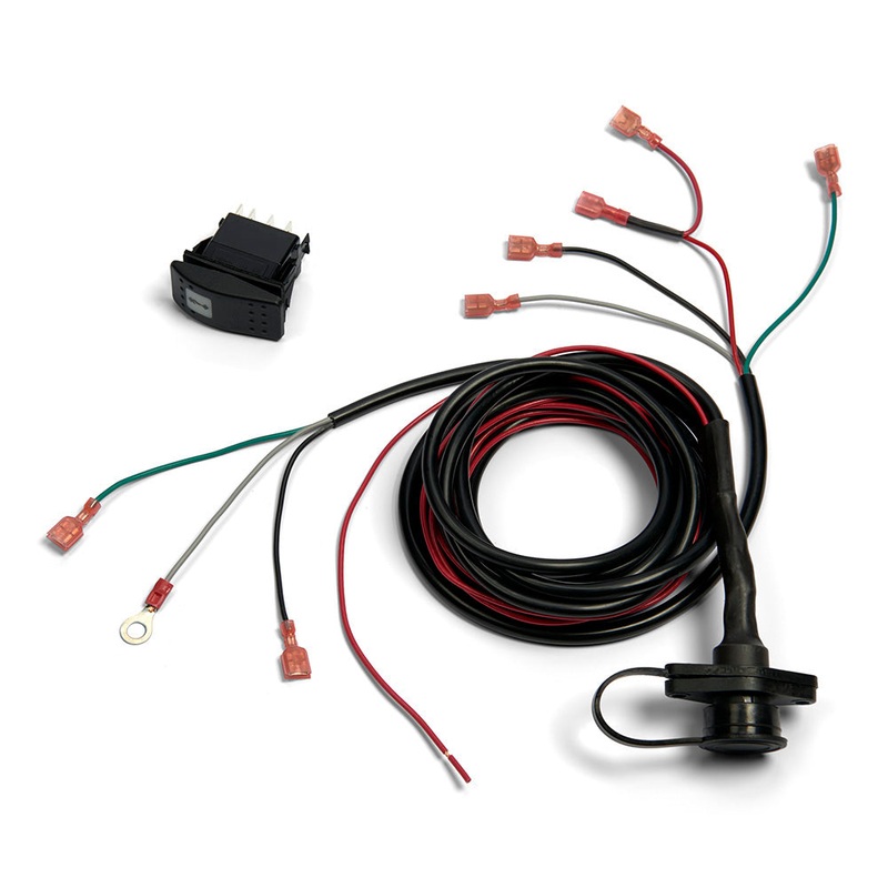 Warn (990) 99897 Illuminated Dash Mounted Rocker Switch Kit For Powersport Winches