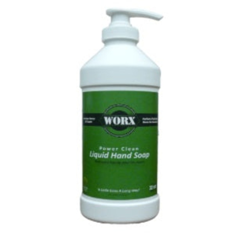Worx Environmental Products (487) 47-0432 Worx Power Clean Liquid Hand Soap - 32 oz. (945 ml.)