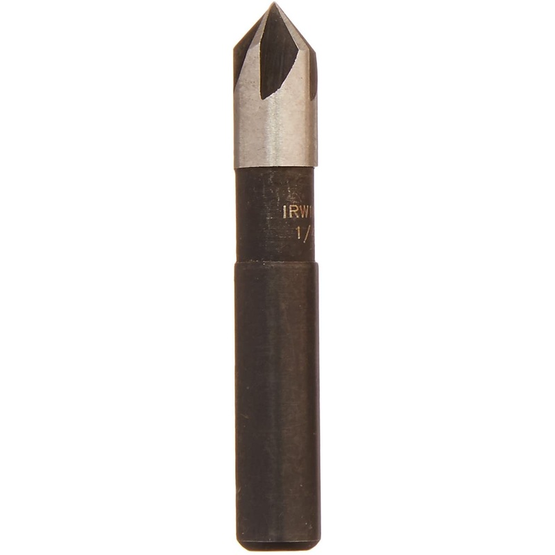 Irwin (928) 1877714 Irwin Tools 1877714 Countersink Drill Bit, 1/4-Inch, Black Oxide