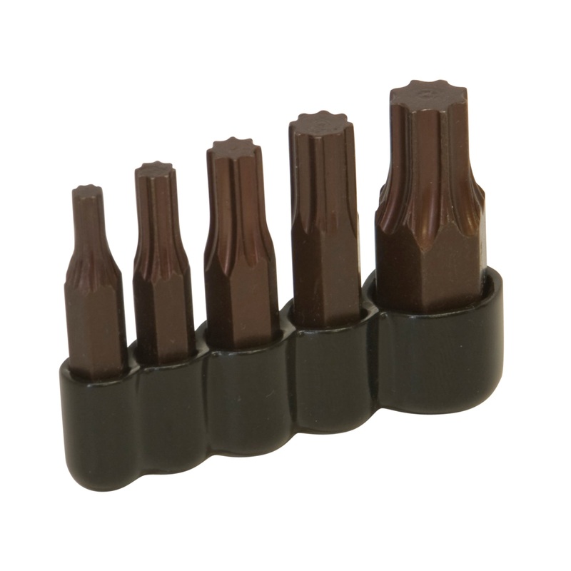 Lisle (371) 62900 A SUPER STRONG extractor set made of a special hardened, shock-resistant tool st