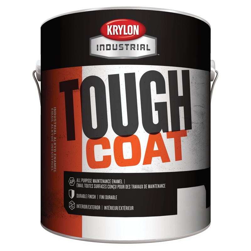 Sherwin Williams (435) K00537253-16 Krylon Industrial Tough Coat Alkyd Enamel, High Gloss, Clear Base, 1 Gallon