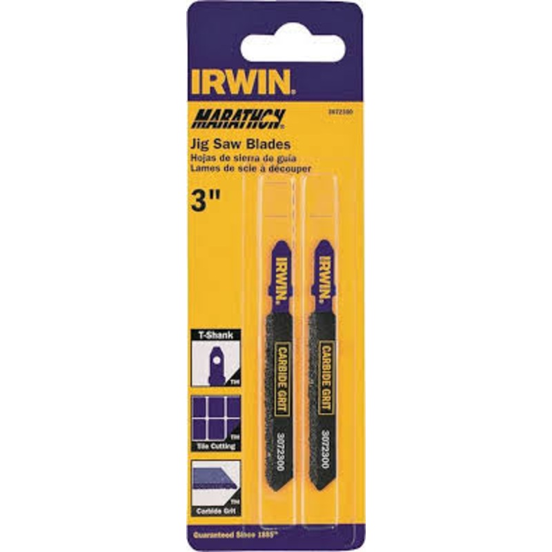 Irwin (928) 3072300 3072300 - T-SHANK 3" 5/32 CARBIDE GRIT