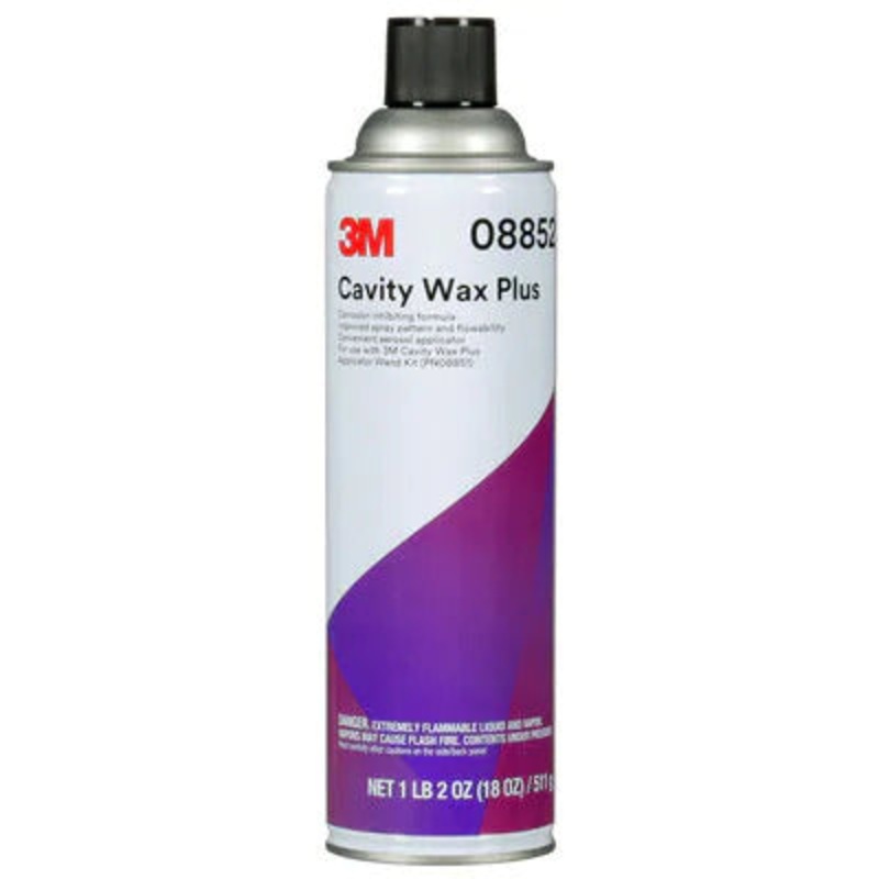 3M (815) 08852 3M Cavity Wax Plus 08852, 18 oz (511 g), Colour: White, 3M Stock No. 7100081897