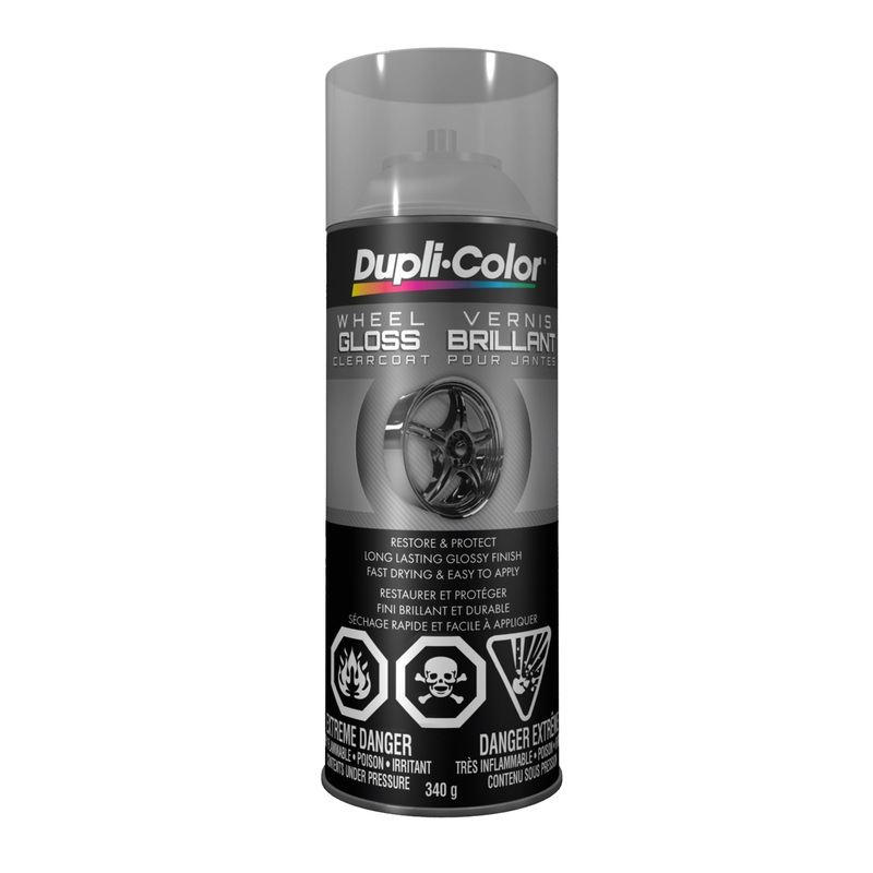 Sherwin Williams (435) CHWP103 Dupli-Color Wheel Coating, Gloss, Clear, 340 g