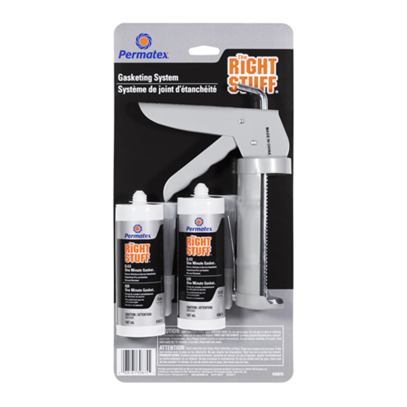 Permatex (610) 30875 PERMATEX THE RIGHT STUFF GASKET KIT 2PK 2X147ML CARTRIDGE