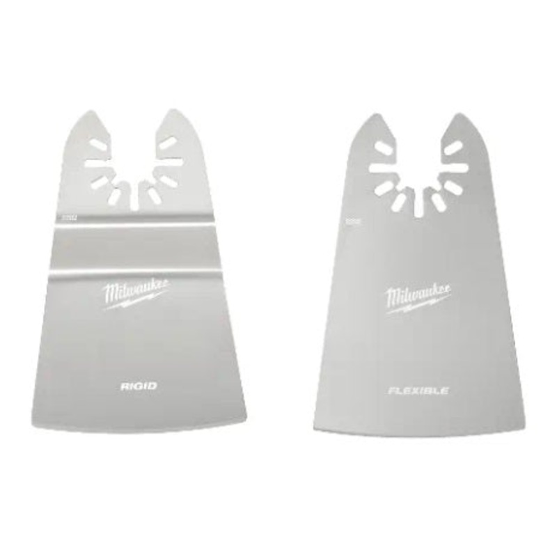 Milwaukee (366) 49-25-2202 Milwaukee OPEN-LOK 2" RIGID & 2" FLEXIBLE SCRAPER VARIETY PACK 2PC