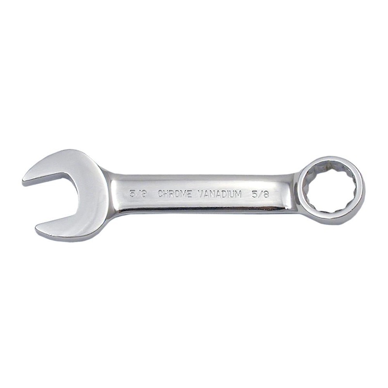 SureWerx (545) 700705 JET 1/2" Fully Polished Stubby Combination Wrench