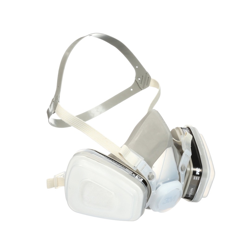 3M (815) 52P71 3M Dual Cartridge Respirator Assembly, 52P71, P95/organic vapour, medium, 3M Stock No. 7000052080