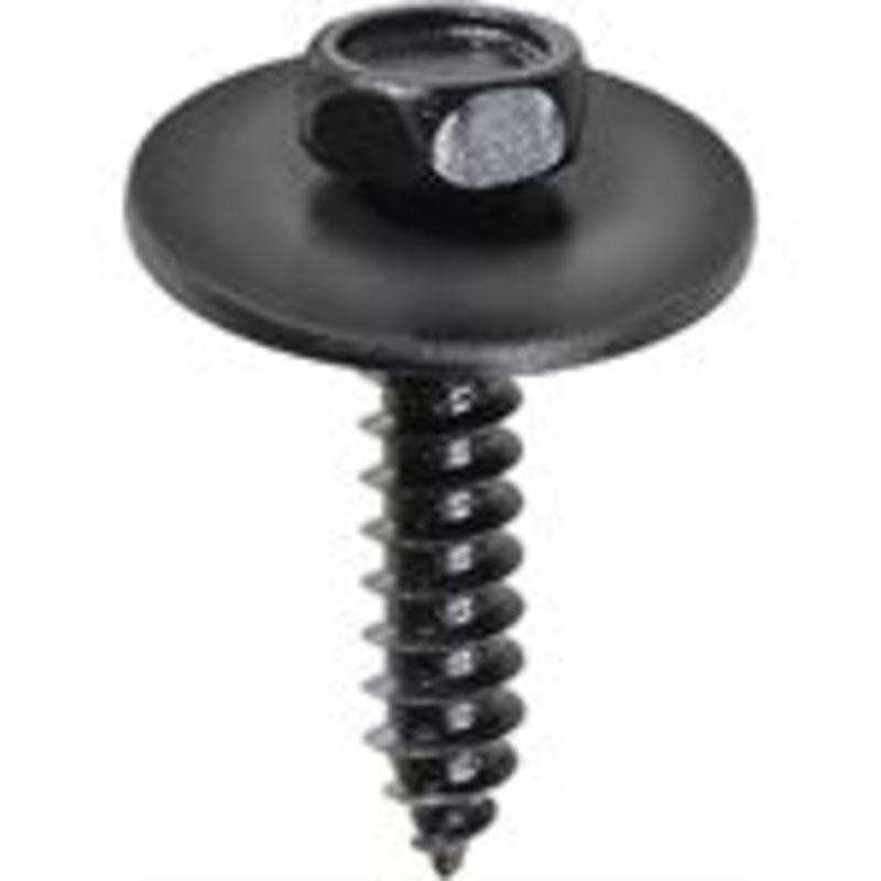 Geno Industries (112) 15373 50 Pack - TAPPING SCREW M4.2-1.41 X 20MM HEX HD SEMS T.S 16MM OD