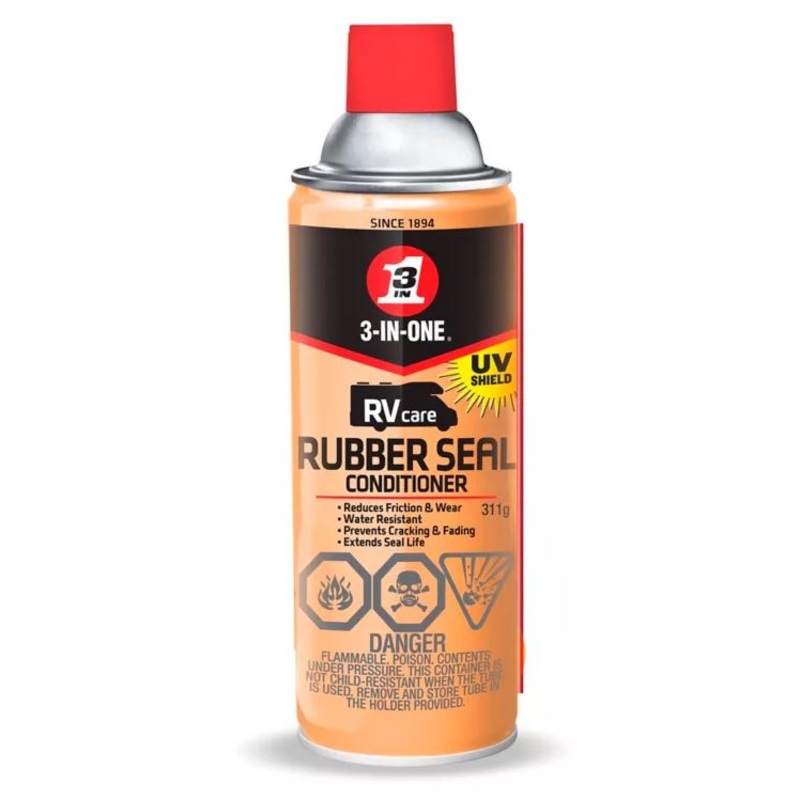 WD-40 (980) 01290 3-IN-ONE RV Care Rubber Seal Conditioner - 311g