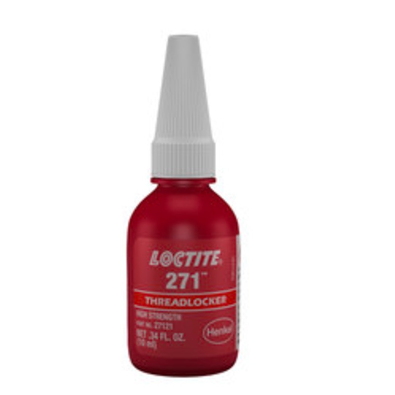 Loctite (123) 135380 (27121) 271 THREADLOCKER HIGH STRENGTH 10 ML BOTTLE.