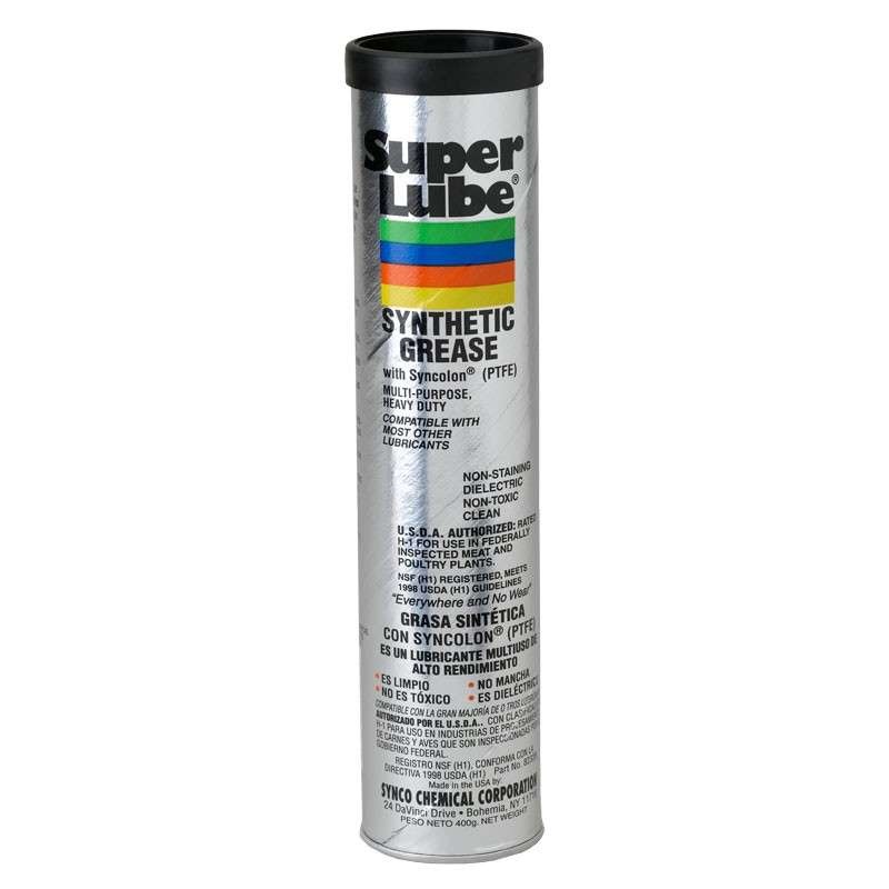 Loctite (123) 209807 (82328) SUPER LUBE SYNTHETIC BASED GREASE W PFTE 14.1 OZ NET WT CARTRIDGE.