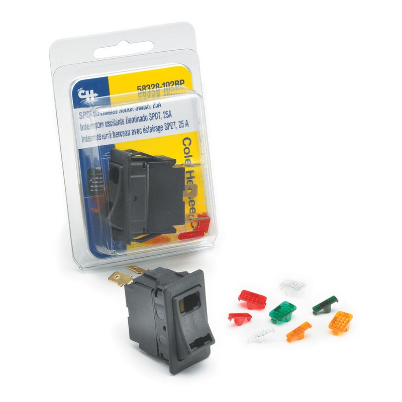 Cole Hersee (163) 58328-102-BP ROCKER SWITCH