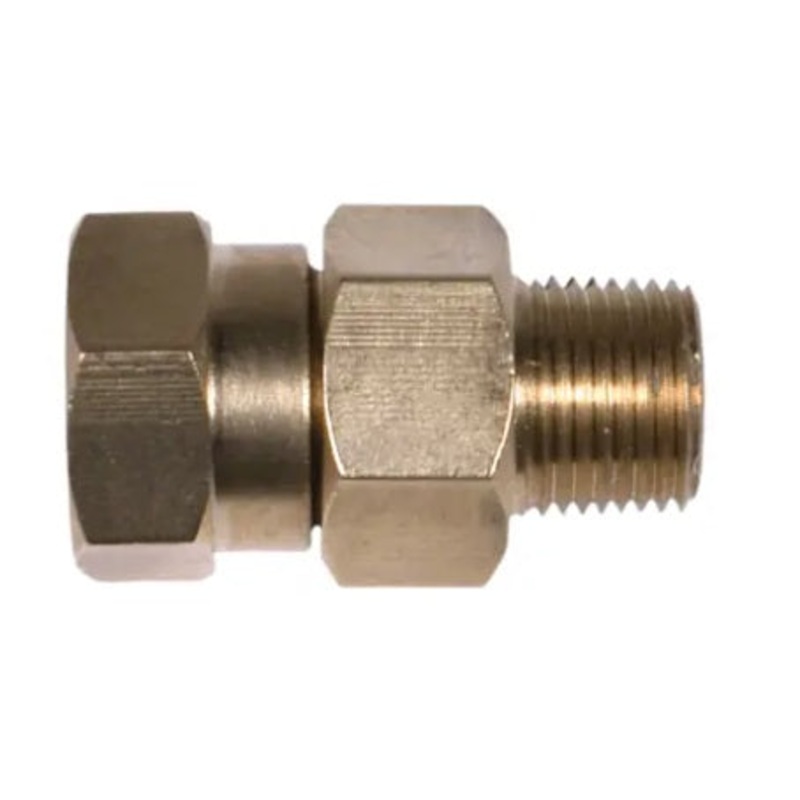 BE Pressure (374) 85.300.110BEP SWIV BRASS 3/8INFXM PKGD