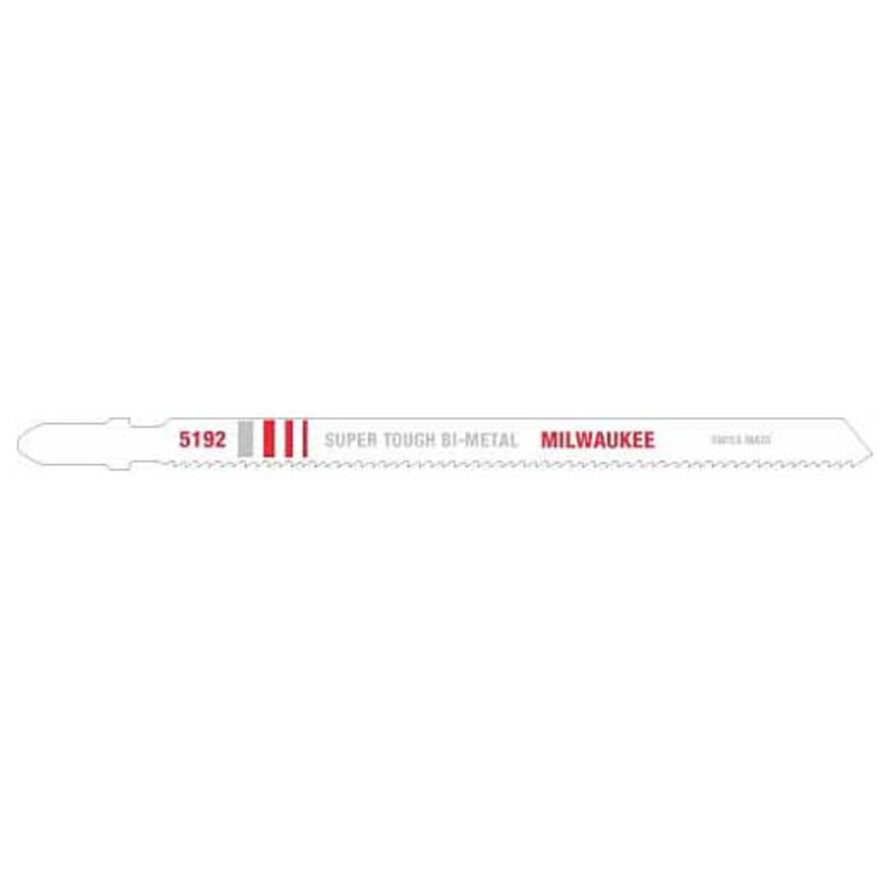 Milwaukee (366) 48-42-5192 5-1/4" 14 TPI Bi-Metal Jig Saw Blade (5 PK)
