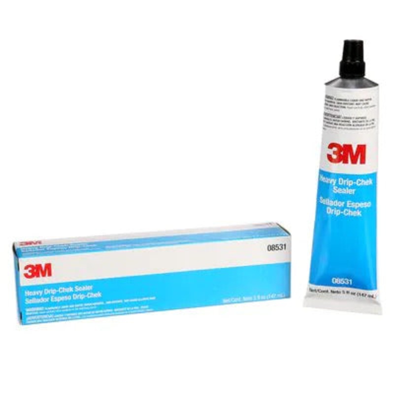 3M (815) 08531 3M Heavy Drip-Chek Sealer, 08531, 5 fl. oz. (147 ml), Colour: Gray, 3M Stock No. 7000136672