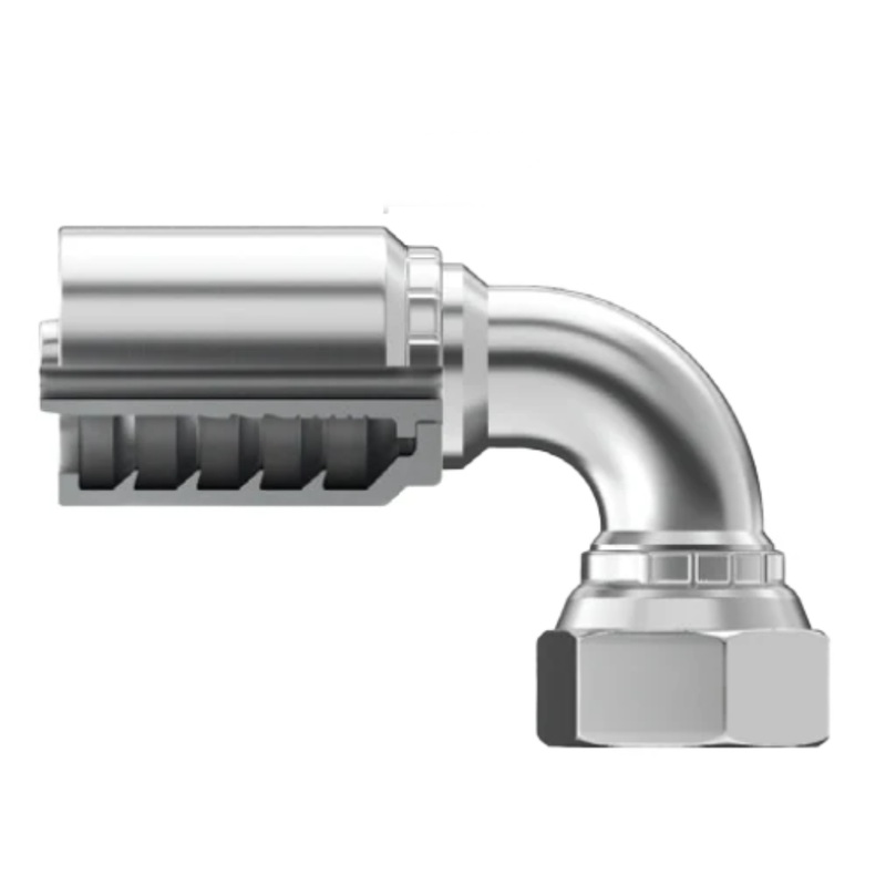Continental Hydraulic (510) SG-JCFX90S-0606 FITTING ULTRA-CRIMP 1-PC