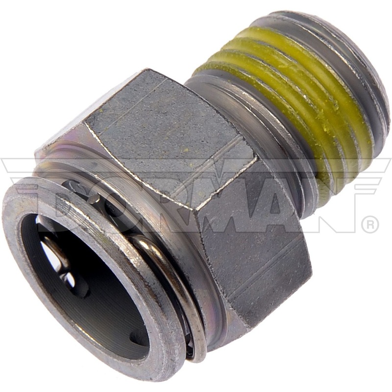 Dorman (415) 800-604 Dorman 800-604 Transmission Line Connector With 3/8 Tube X 1/4-18 In. Thread