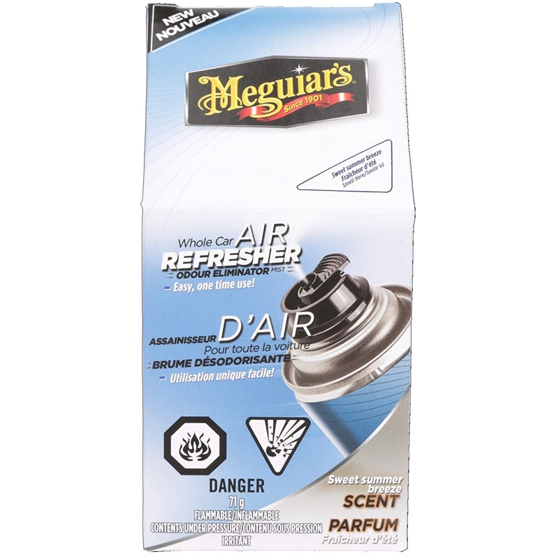 Meguiar's (602) G16602C 71G SWEET SUMMER BREEZE WHOLE CARE AIR REFRESHER