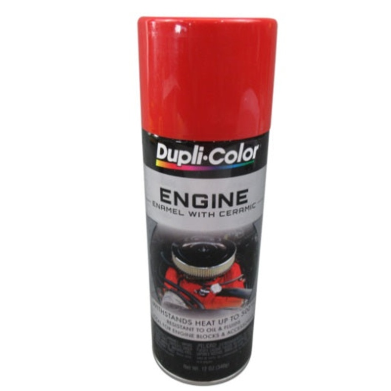 Sherwin Williams (435) CDE1632 Dupli-Color Engine Enamel with Ceramic, Industrial Red, 340 g