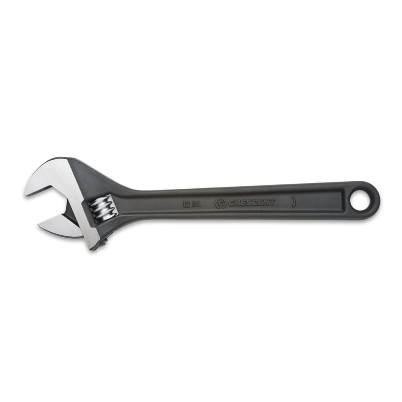 Apex Tool (442) AT212BK Crescent WRENCH, BLACK, ADJ, 12"