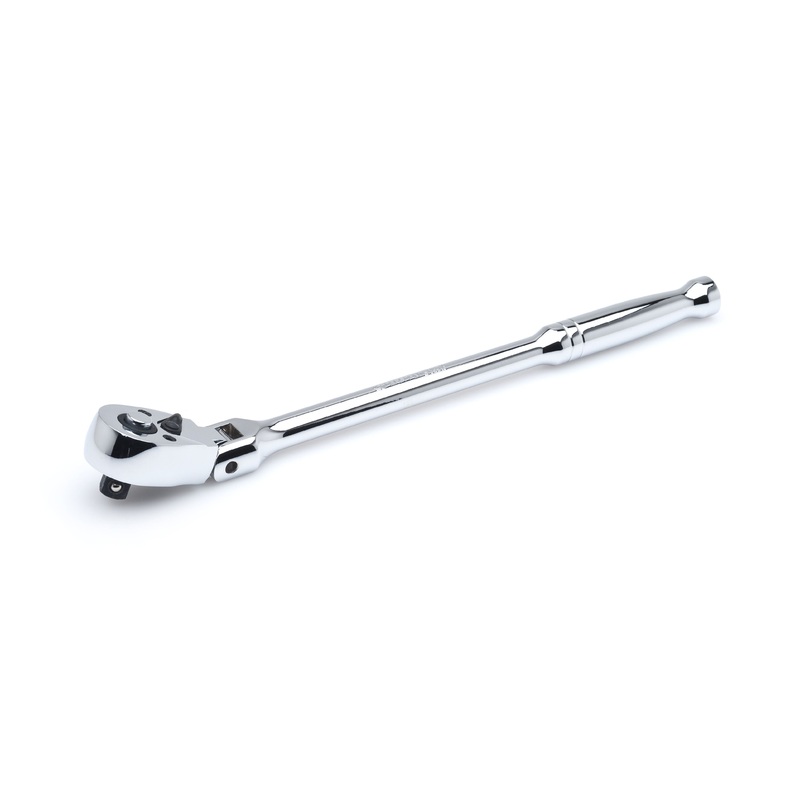 Apex Tool (442) CRW10 Crescent 3/8" DRIVE, FLEX HEAD RATCHET, POLISH HNDL