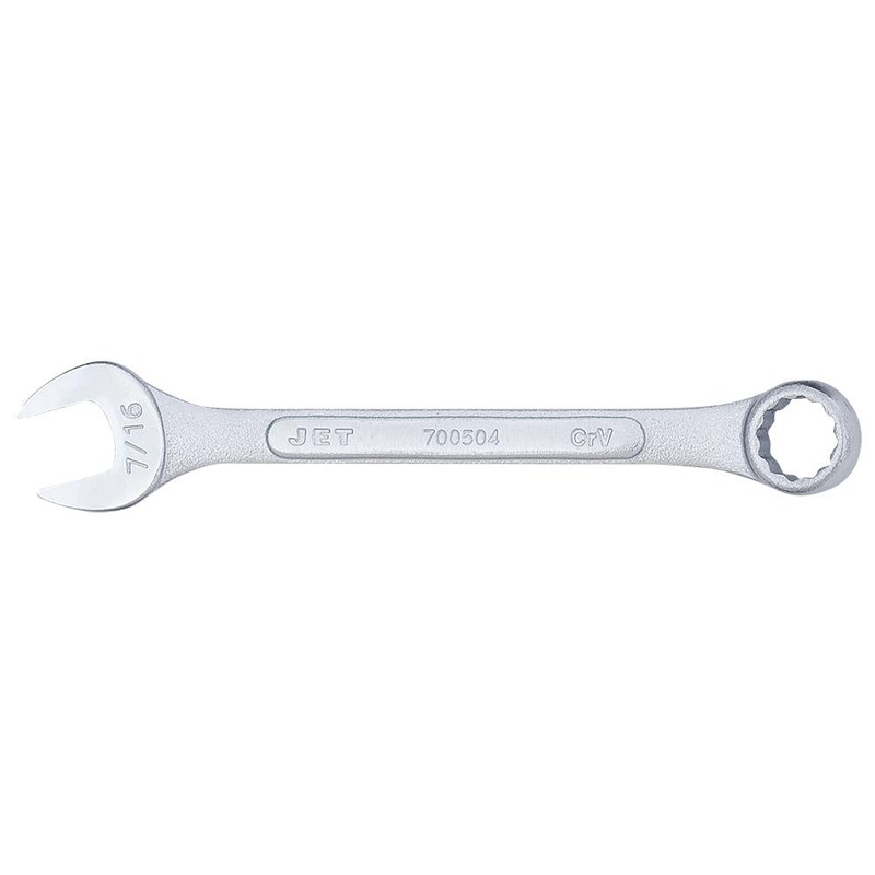 SureWerx (545) 700504 JET Raised Panel Combination Wrench - 7/16"