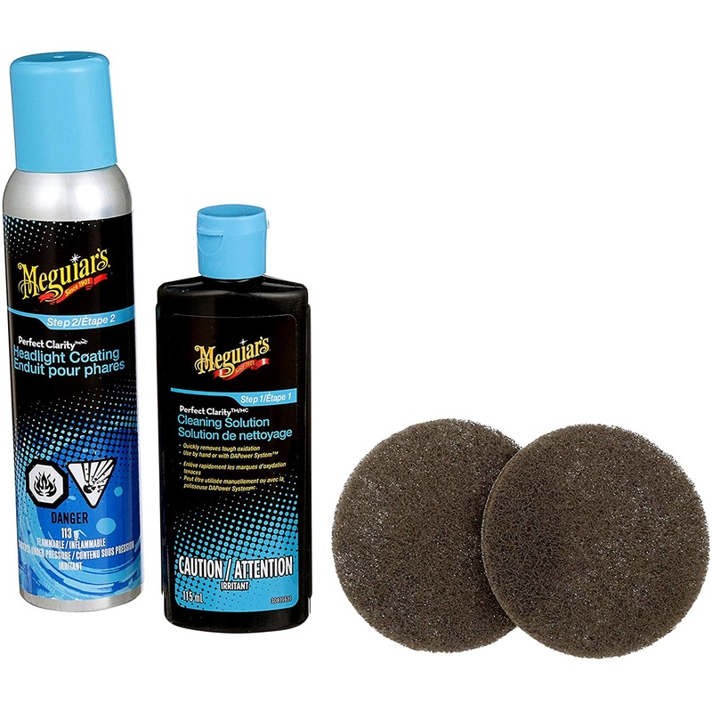 Meguiar's (602) G2970C TWO STEP HEADLIGHT RESTORATION KIT.
