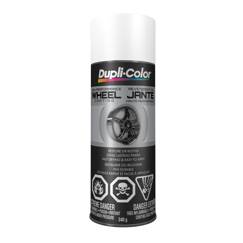 Sherwin Williams (435) CHWP100 Dupli-Color Wheel Coating, White, 340 g