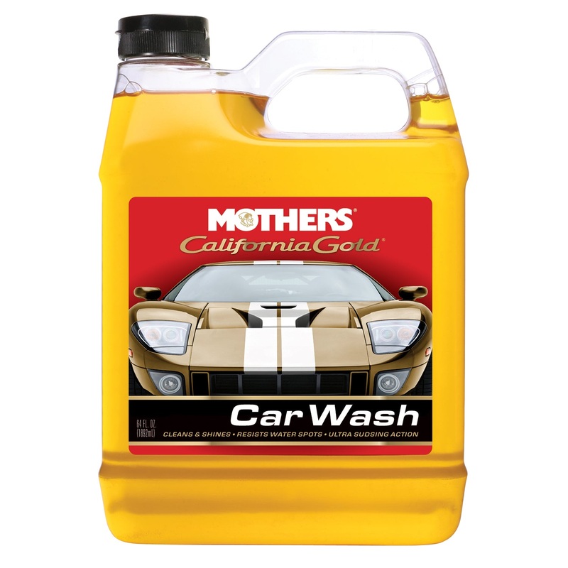 Mothers (177) 05664 CALIFORNIA GOLD CAR WASH 64OZ. ENGLISH ONLY, NOT FOR CONSUMER SALE