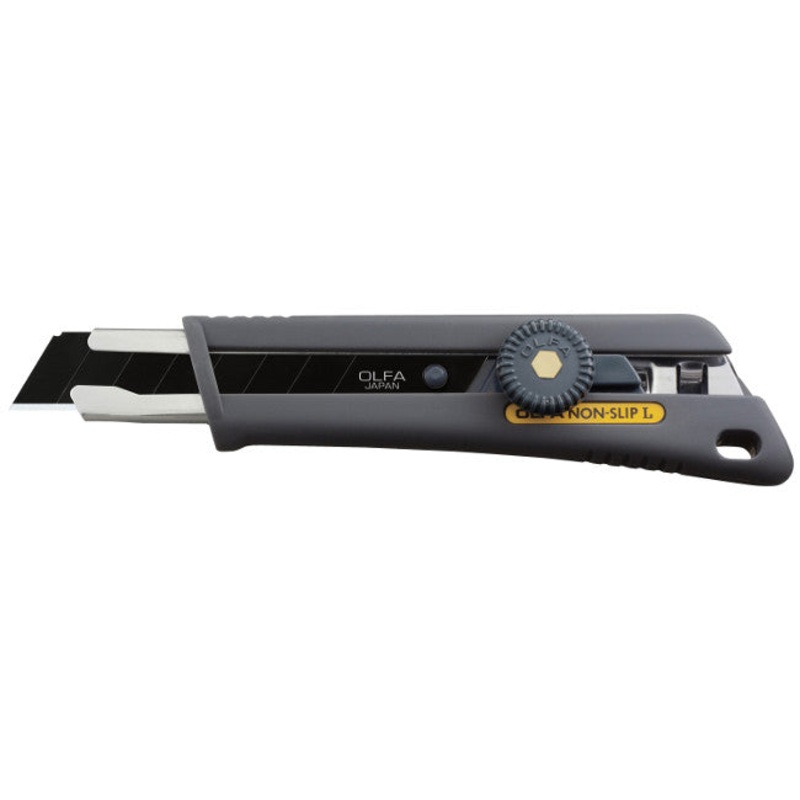 Olfa (280) 1118008 Rubber grip ratchet-lock utility knife (NOL-1/BB)