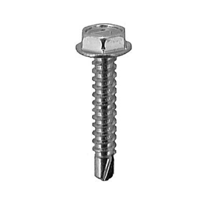 Geno Industries (112) 9616 10-16 X 1 HEX WA.HD. No.2 TEKS SC. ZINC - 100PK