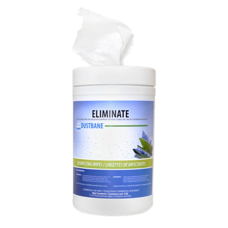 Dustbane (249) 53377 Eliminate Disinfecting Wipes, 180 pk
