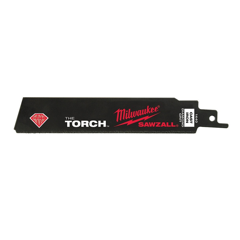 Milwaukee (366) 48-00-1440 6" Diamond Grit THE TORCH SAWZALL Blade
