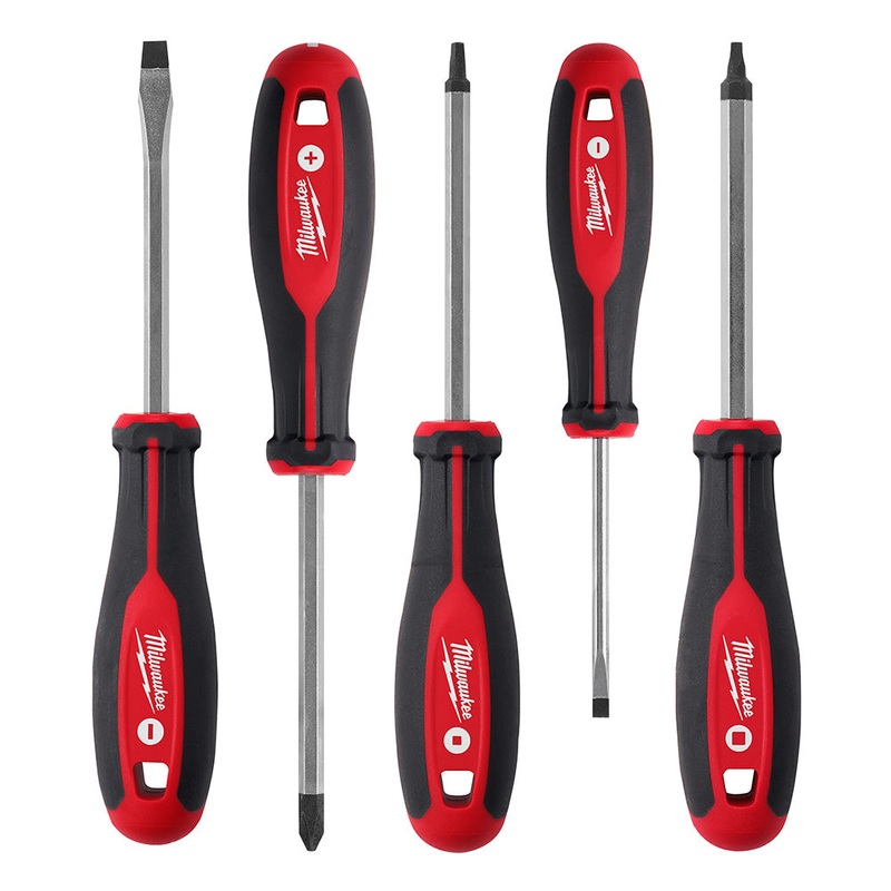 Milwaukee (366) 48-22-2705 Milwaukee 5-Piece Screwdriver Set