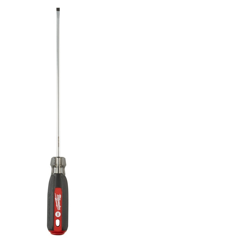 Milwaukee (366) 48-22-2833 3/16" Cabinet - 8" Cushion Grip Screwdriver
