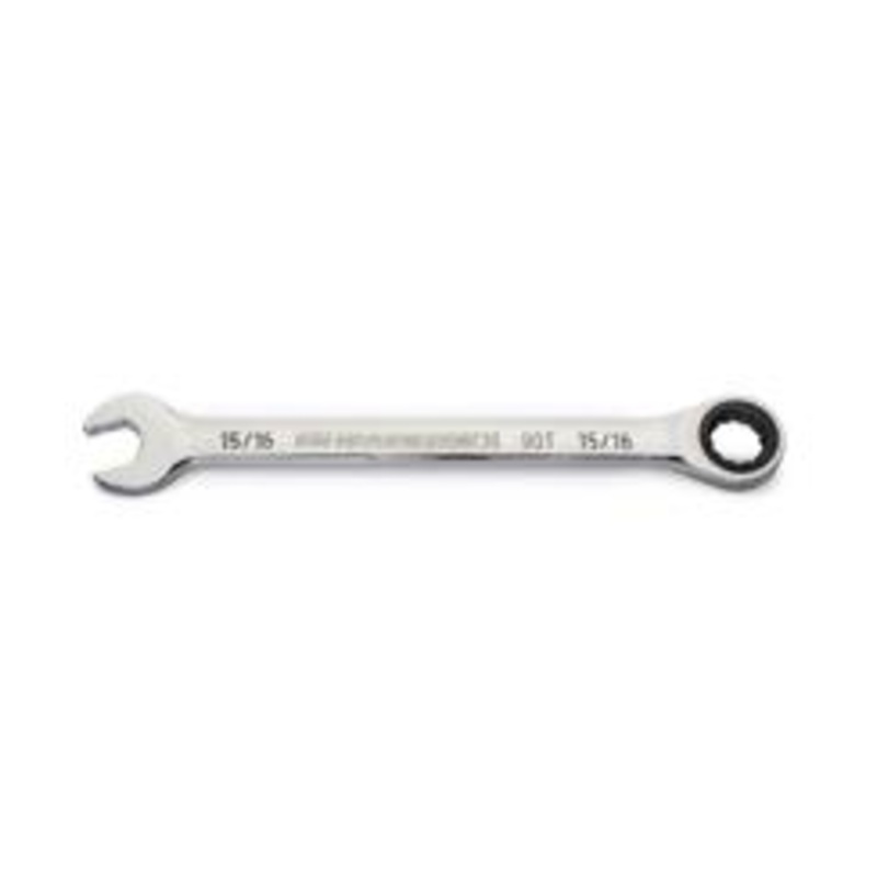 Apex Tool (442) 86952 15/16" 90-Tooth 12 Point Ratcheting Combination Wrench