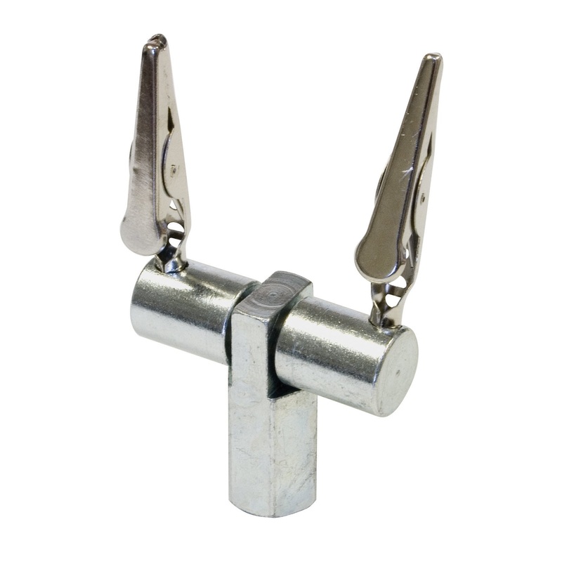 Lisle (371) 55000 Offers an Extra Pair of Hands When Soldering. Alligator clamps firmly hold wire