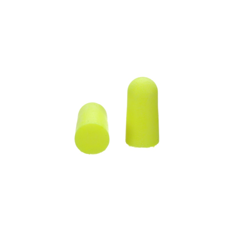 3M (815) 312-1250 3M E-A-Rsoft Yellow Neon Earplugs, 312-1250, regular, uncorded, Colour: Yellow, 3M Stock No. 7000002303
