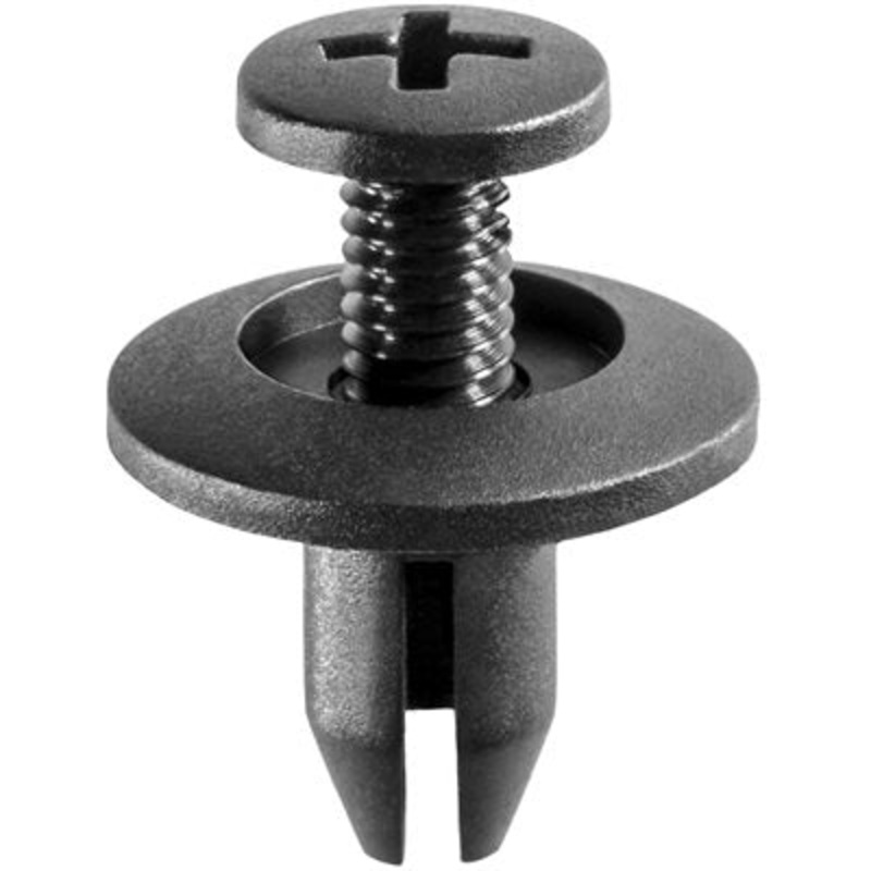 Geno Industries (112) 14696 PUSH-TYPE RETAINER 15MM HD DIA. 11MM LENGTH - 25Pack