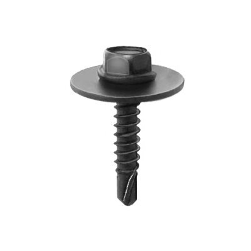 Geno Industries (112) 20476 HEX HEAD SEMS TEKS SCREW M 4.2-1.41 X 20MM - 50PK